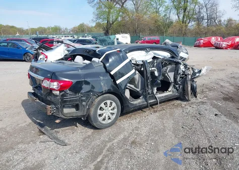 2011 Toyota Corolla Le from USA, damaged, VIN JTDBU4EE1BJ095819